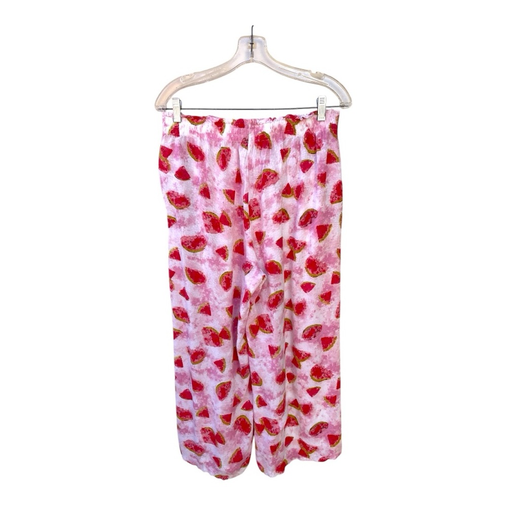 Mystree Watermelon Lounge Pants Pink & Red Size Large - Picture 10 of 10